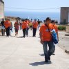Asinara: visita agli operai della Vinyls