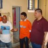 Asinara: visita agli operai della Vinyls