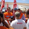Asinara: visita agli operai della Vinyls