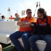 Asinara: visita agli operai della Vinyls