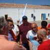 Asinara: visita agli operai della Vinyls